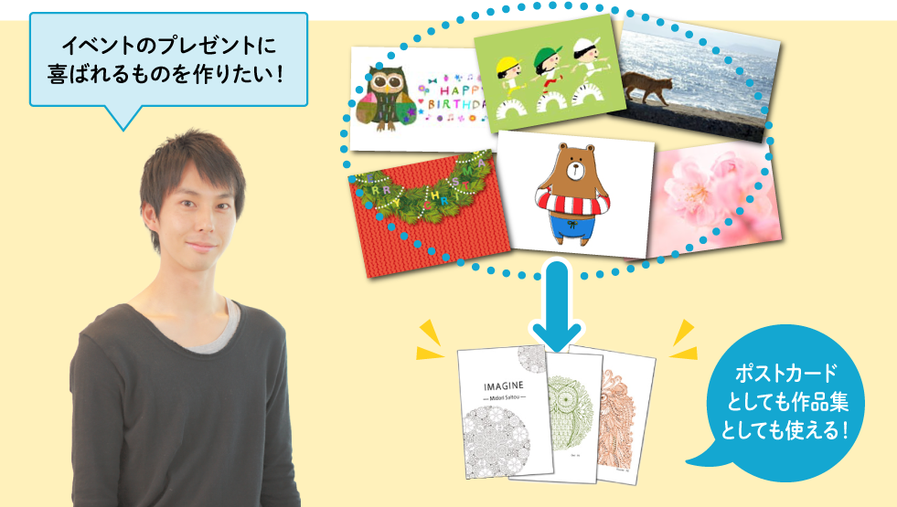 イベントのプレゼントに喜ばれるものを作りたい！
